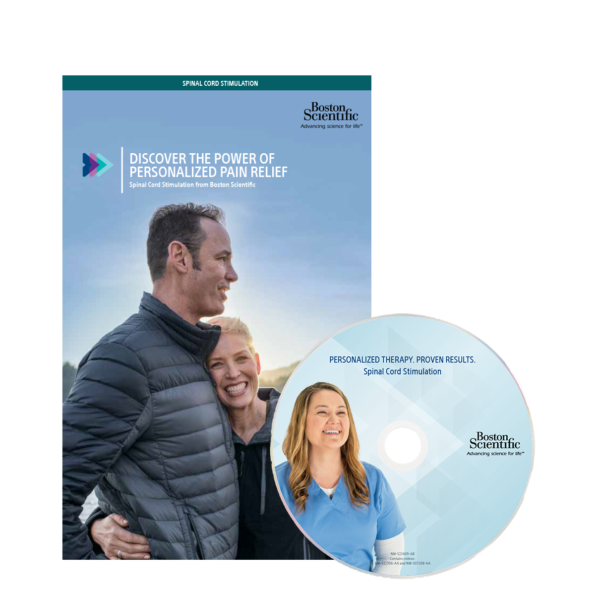 SCS brochure and DVD.