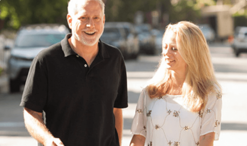 Spinal Cord Stimulation patient Carl and his wife.